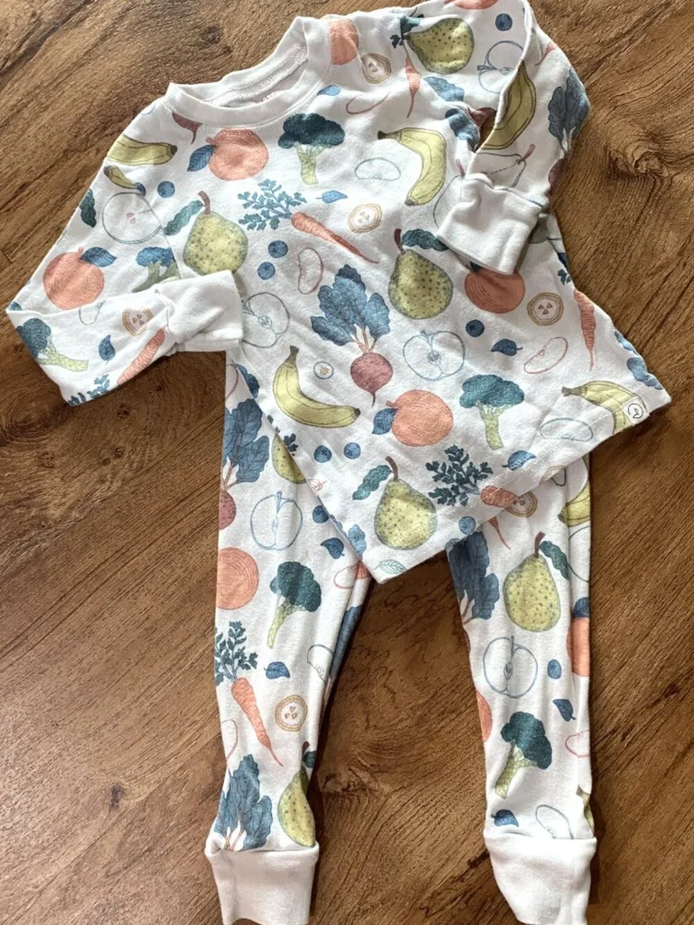 Lot of 3 CARTER'S Little Planet Organic Long Sleeve Pajamas-SZ 18 Months